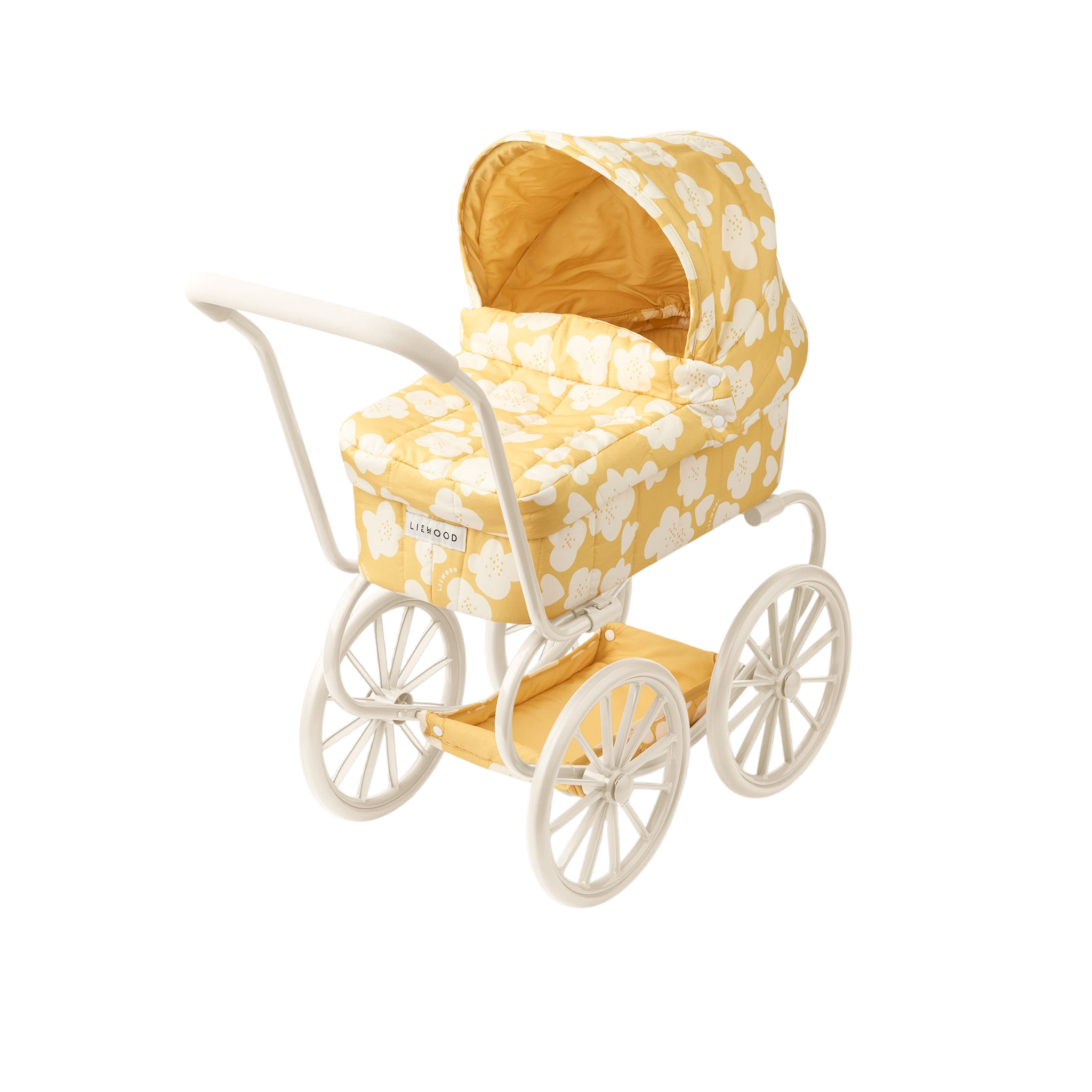 Puppenwagen Adaline Flower Lemon yellow