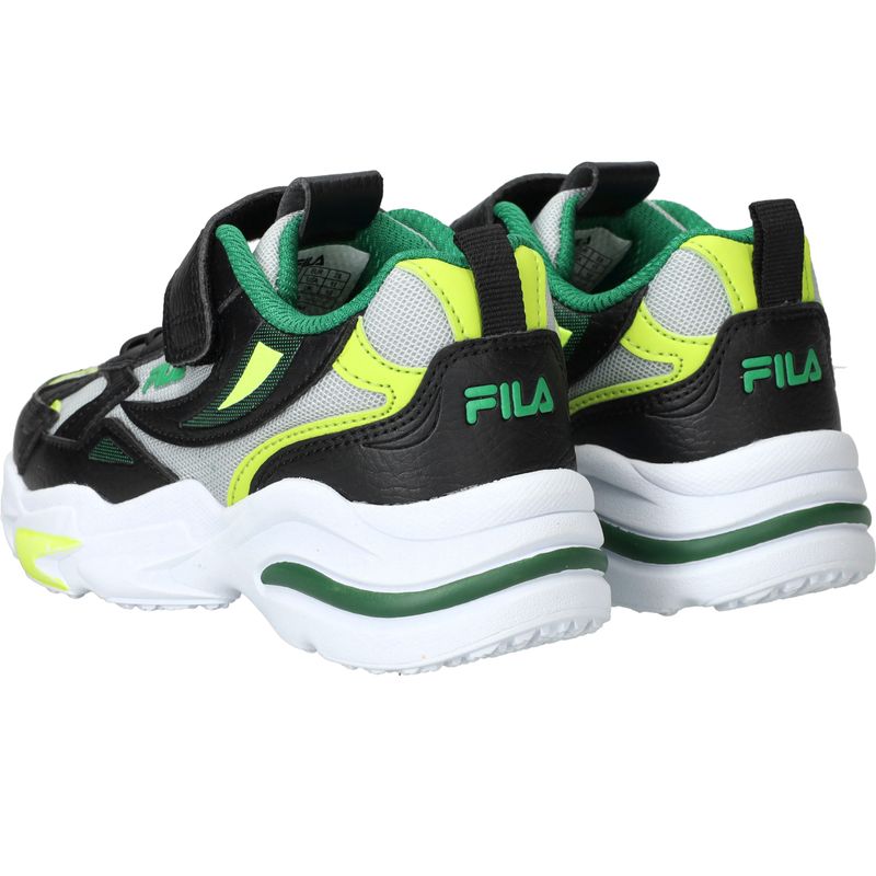 Fila Madrun Velcro Sneakers Zwart Jongens