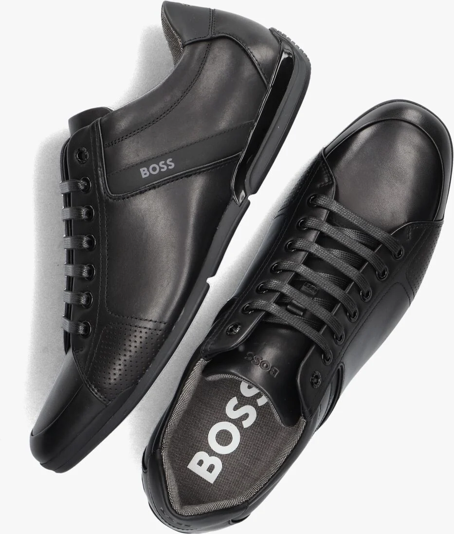 BOSS zwarte boss lage sneakers saturn lowp