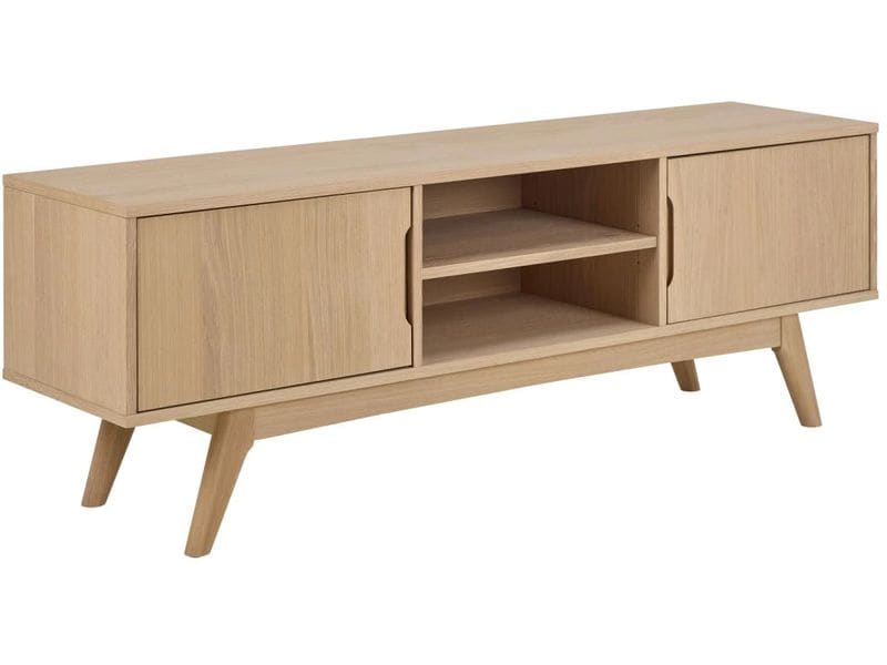 AC Design TV-Möbel Marte 160 x 40 cm, Braun Fernsehertisch