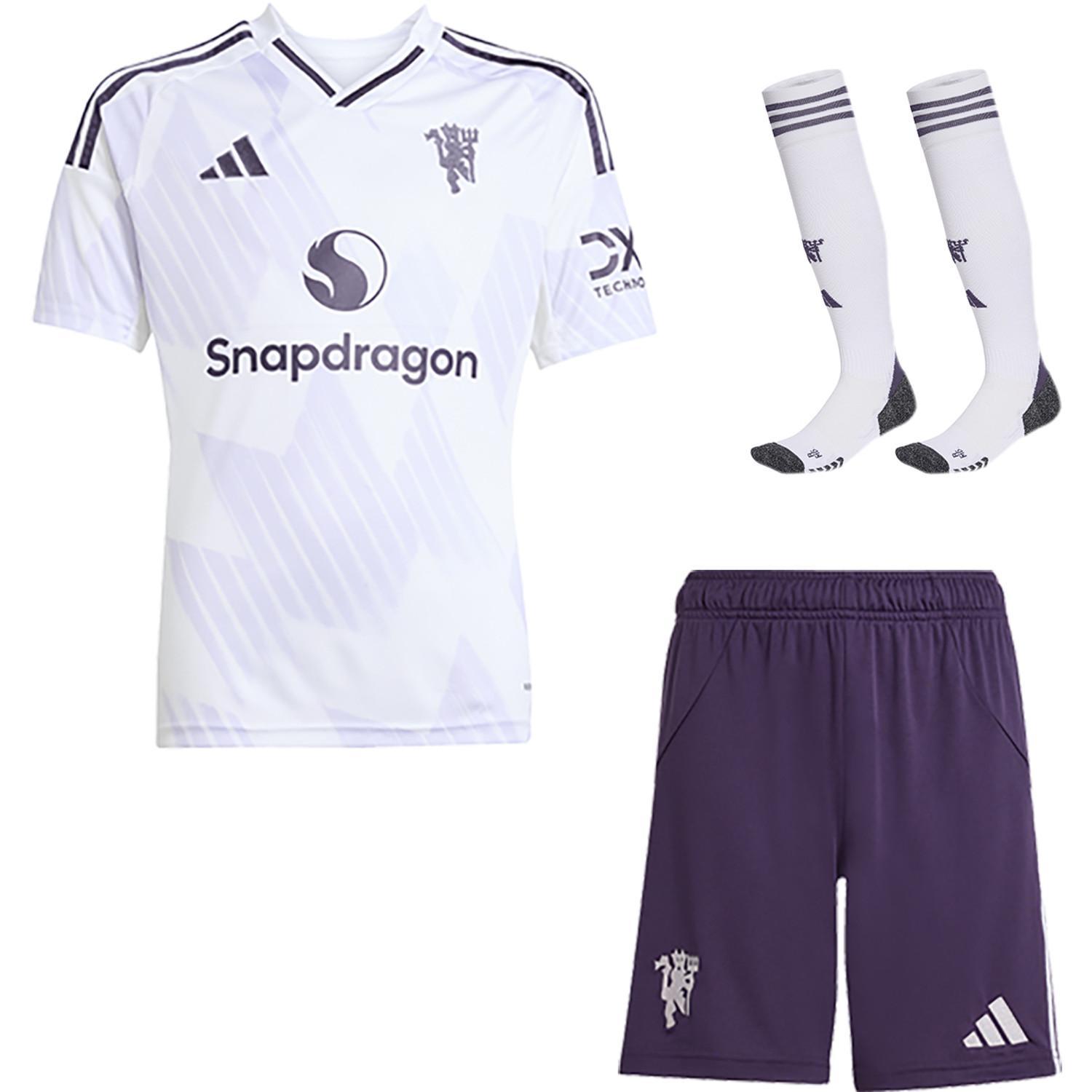 adidas Manchester United Uit Tenue Kids 2025/2026