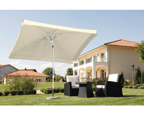 Schneider Oslo parasol, 300 x 200 x 250 cm, polyester 180 g/m², naturel
