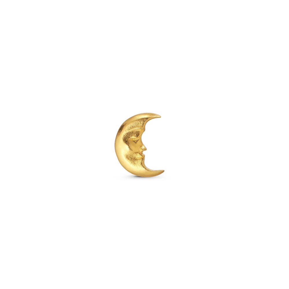 Polar Jewelry  New Moon ørering - forgyldt
