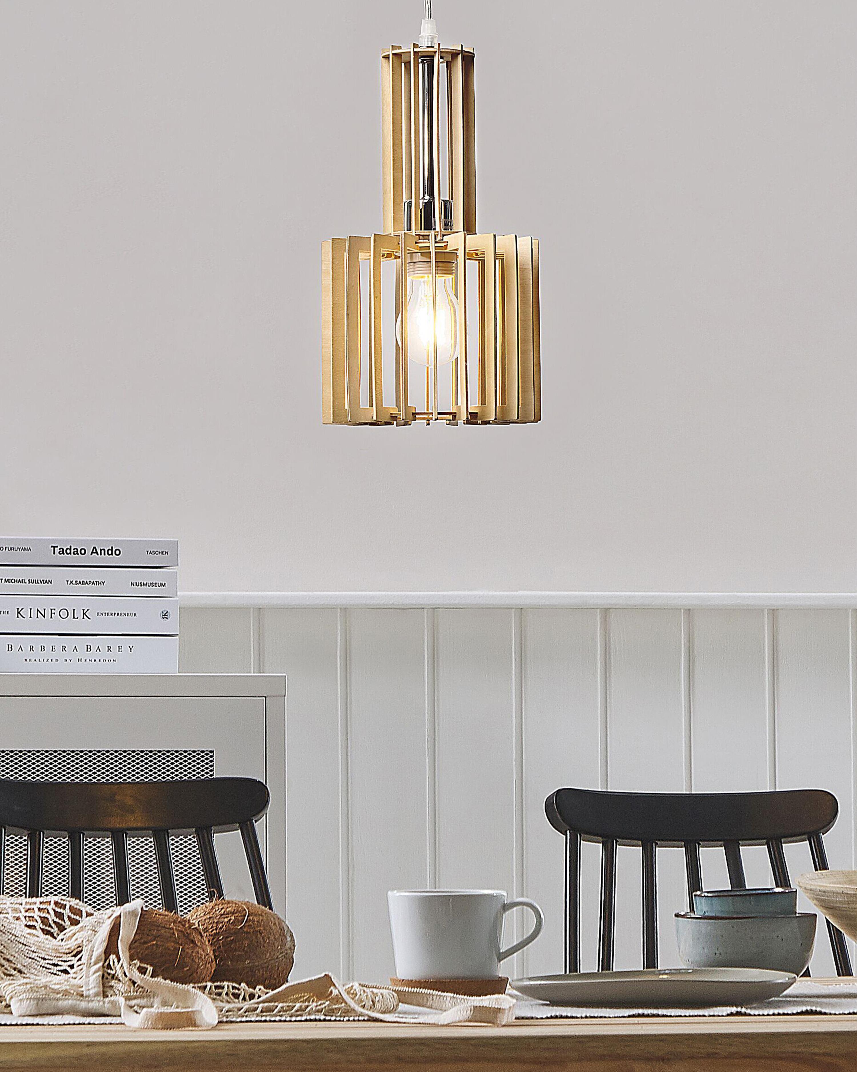 Hanglamp NIARI Lichtbruin
