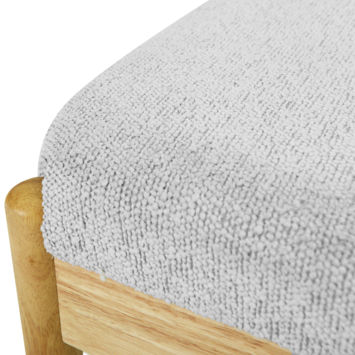 KARWEI halbank Abel beige bouclé stof