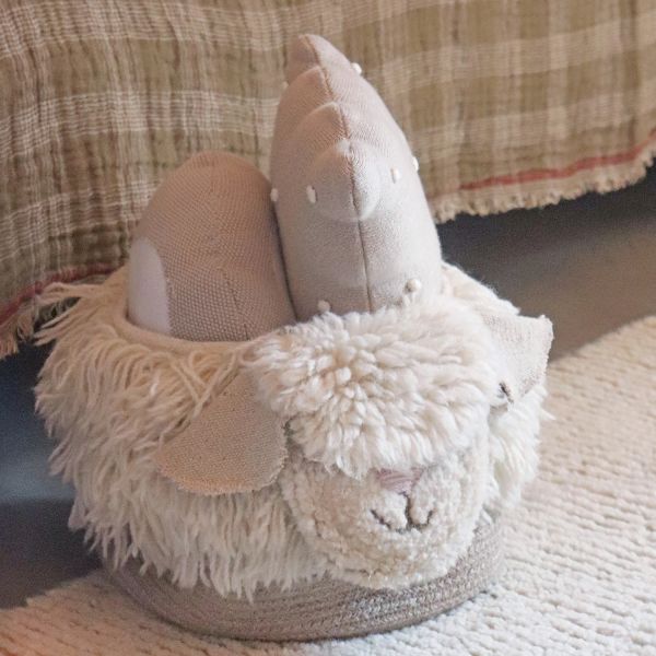Lorena Canals Pink Nose Sheep Opbergmand