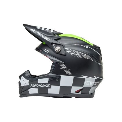 Casque cross Bell MOTO-9S FLEX FASTHOUSE SMKBMB 2025 - Noir