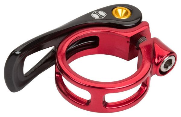 Collier de Selle à Serrage Rapide Box Hélix Rouge