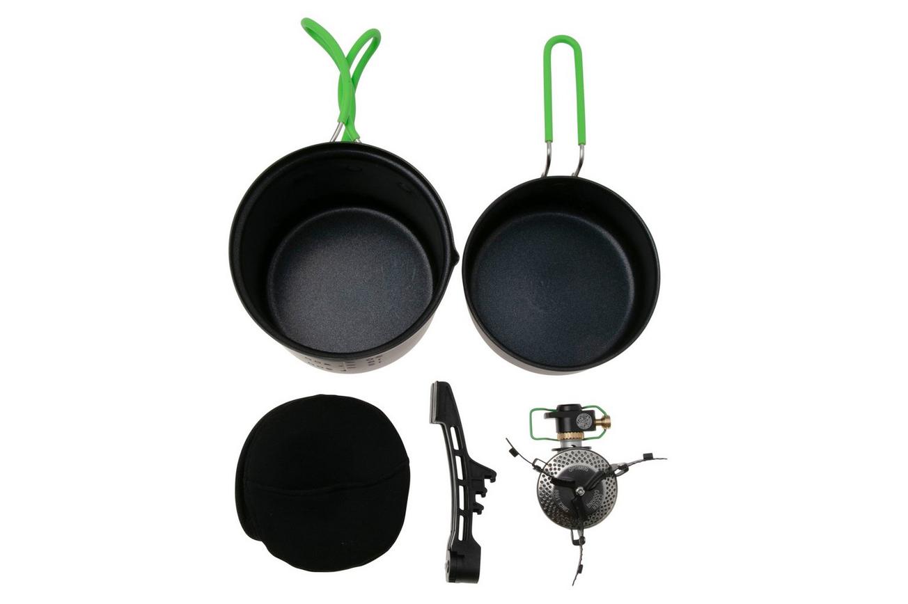 Optimus Crux Weekend Cook System 8021119, gasbrander/pannenset