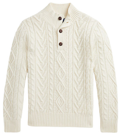 Polo Ralph Lauren Bluse - Wolle - Cream