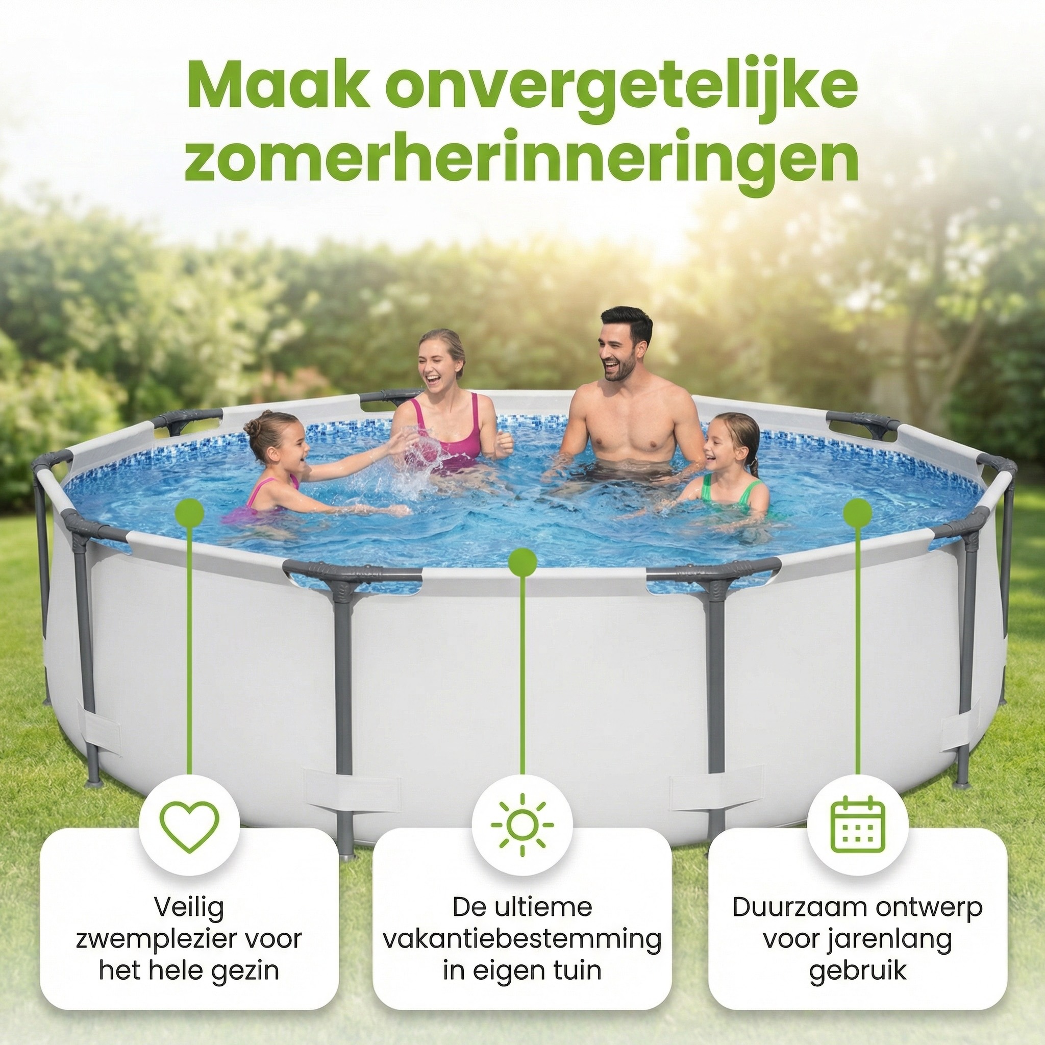 Bestway steel pro max 305x76cm zwembad
