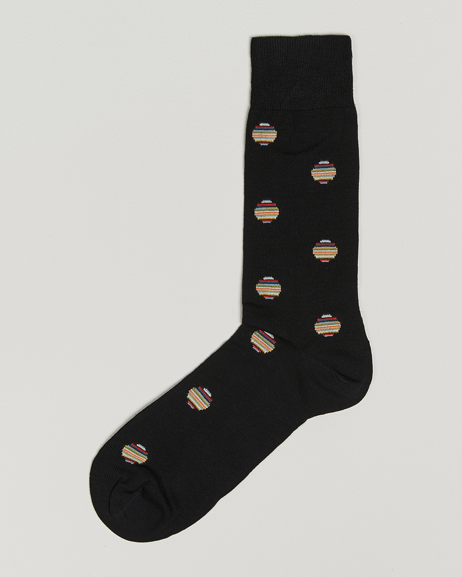 Paul Smith Signature Polka Sock Black
