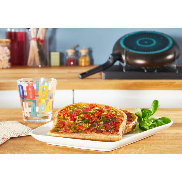 Tefal Extra Cook & Clean KoekenPannenset - 24 en 28 cm (geen inductie)