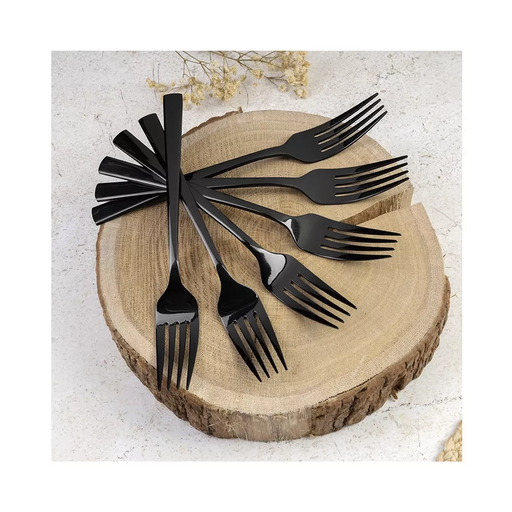 Berlinger Haus 24-teiliges Besteck-Set BLACK Edition