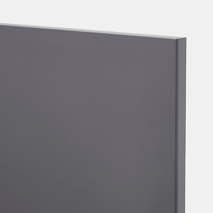 Porte de colonne de cuisine Stevia gris anthracite L. 60 cm x H. 120 cm GoodHome