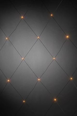 Lichtnet - Barnsteenkleurig - 32 Diodes - IP44 - Voor Binnen en Buiten
