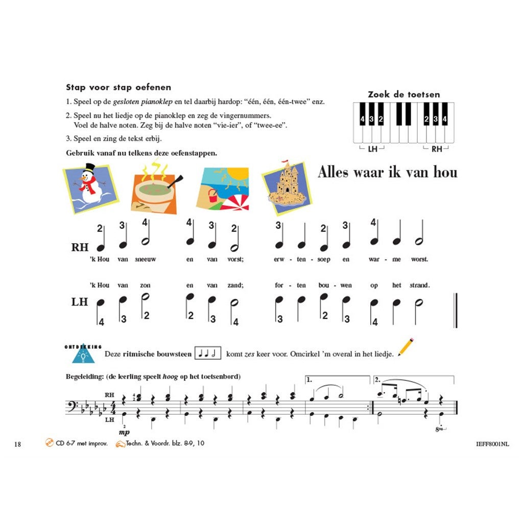 Hal Leonard Piano Adventures Lesboek deel 1 pianoboek