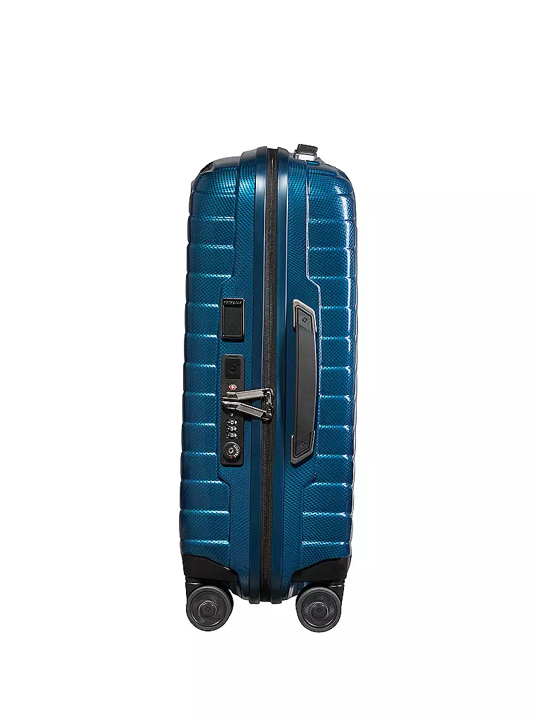 SAMSONITE Trolley Proxis Spinner 55 erweiterbar Petrol Blue petrol