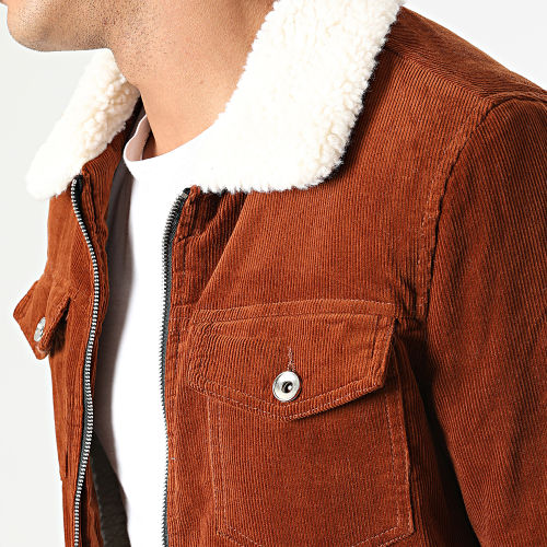 Veste Col Mouton MA21009 Camel