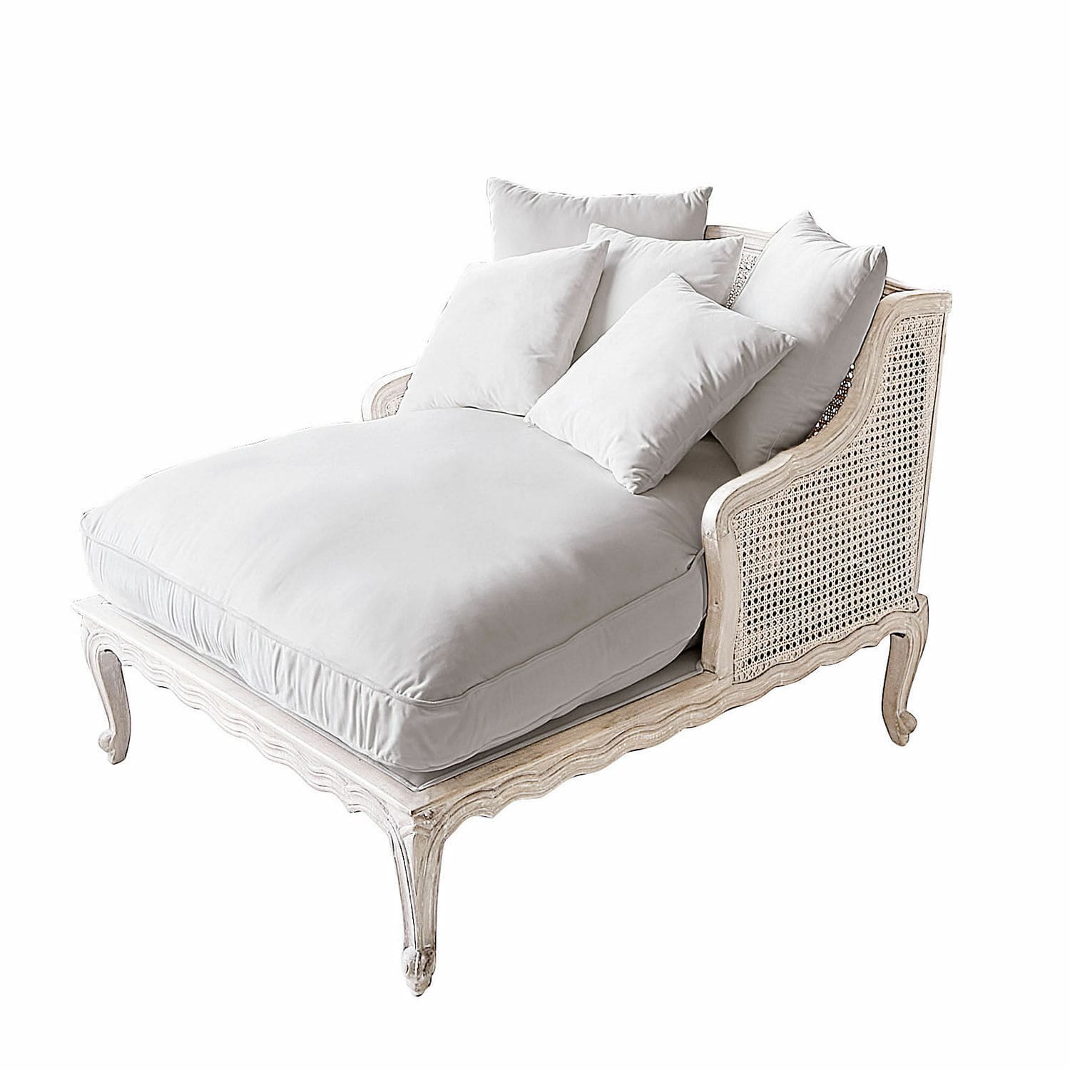 Chaiselongue Dronne braun