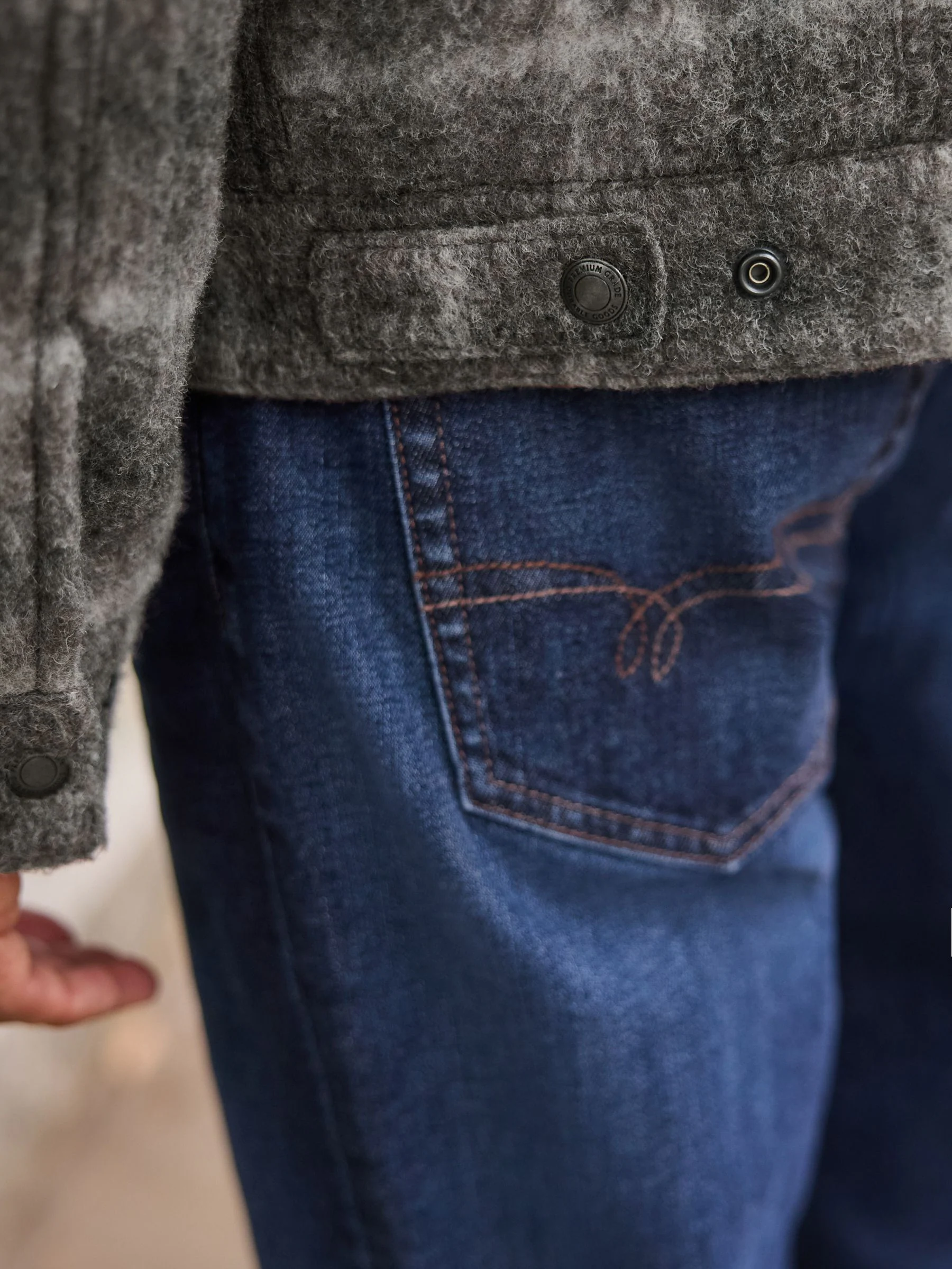 Ruit - Borg Lined Trucker Jacket
