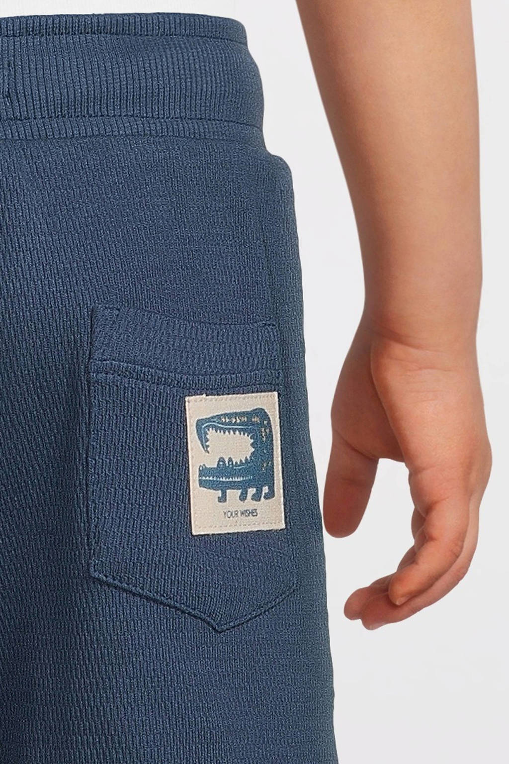 Your Wishes regular sweatshort blauw