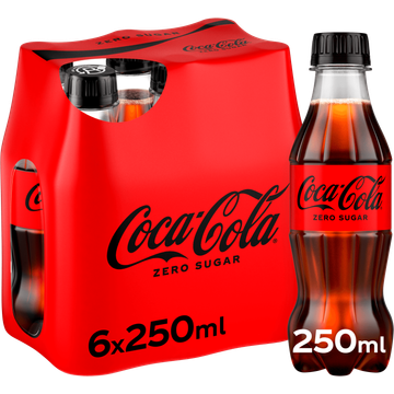 Coca-Cola Zero Sugar 6 x 250 ml