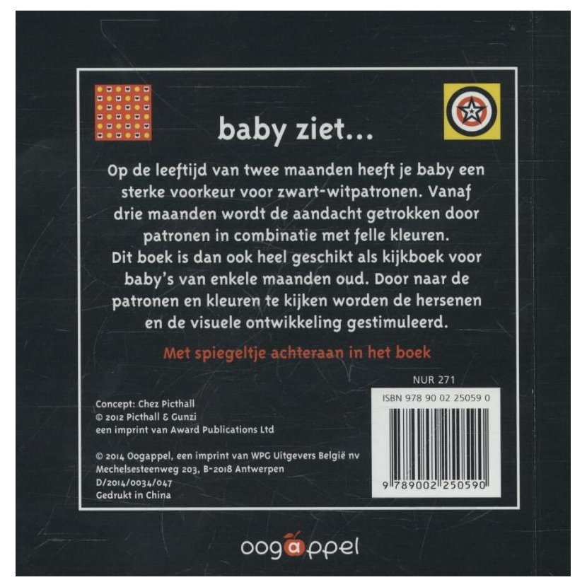Kijkboek met Spiegeltje (0-6 maanden)