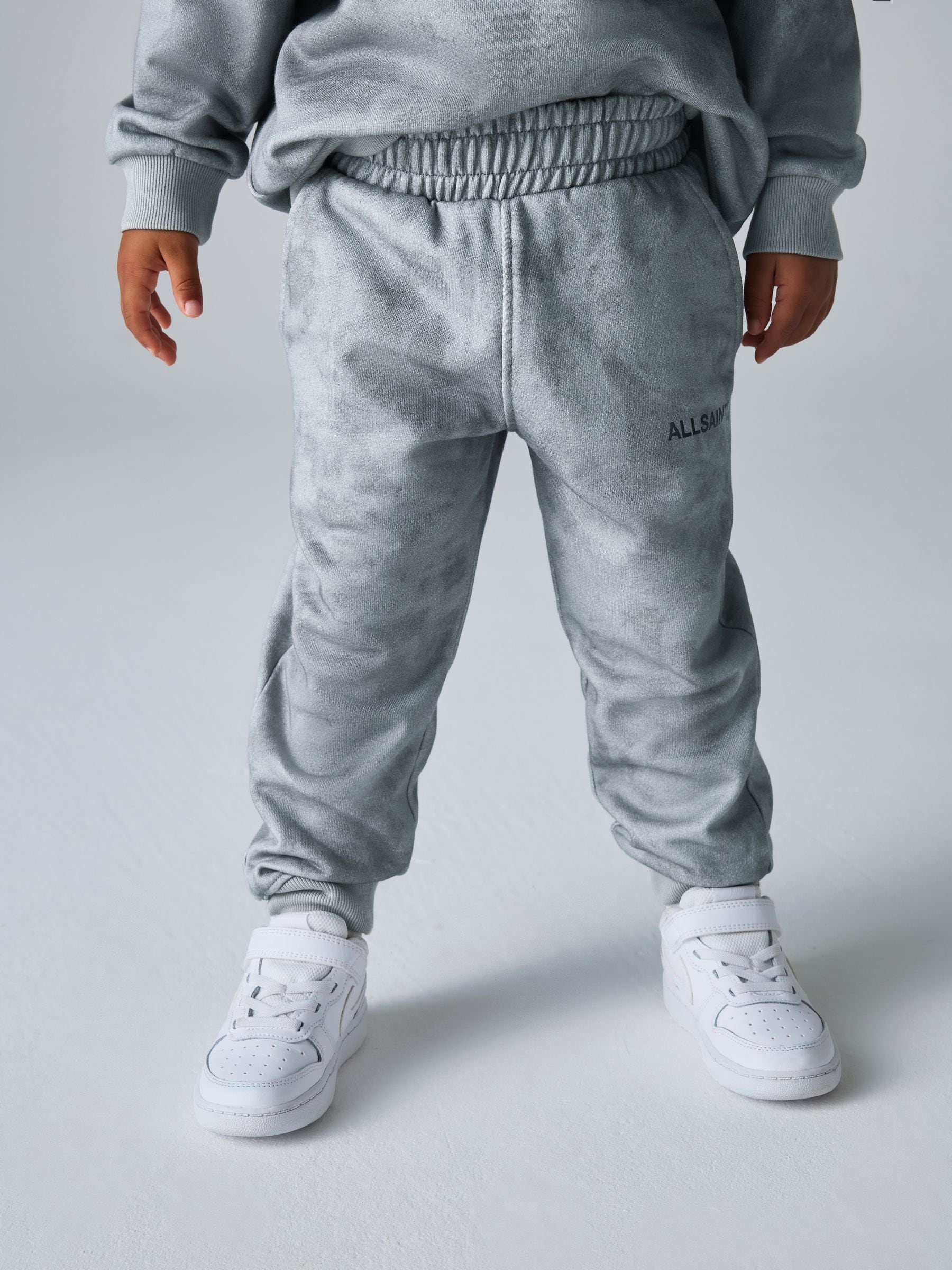 smALLSAINTS Logo Oversized Younger Boys Sweatshirt and Jogger Set