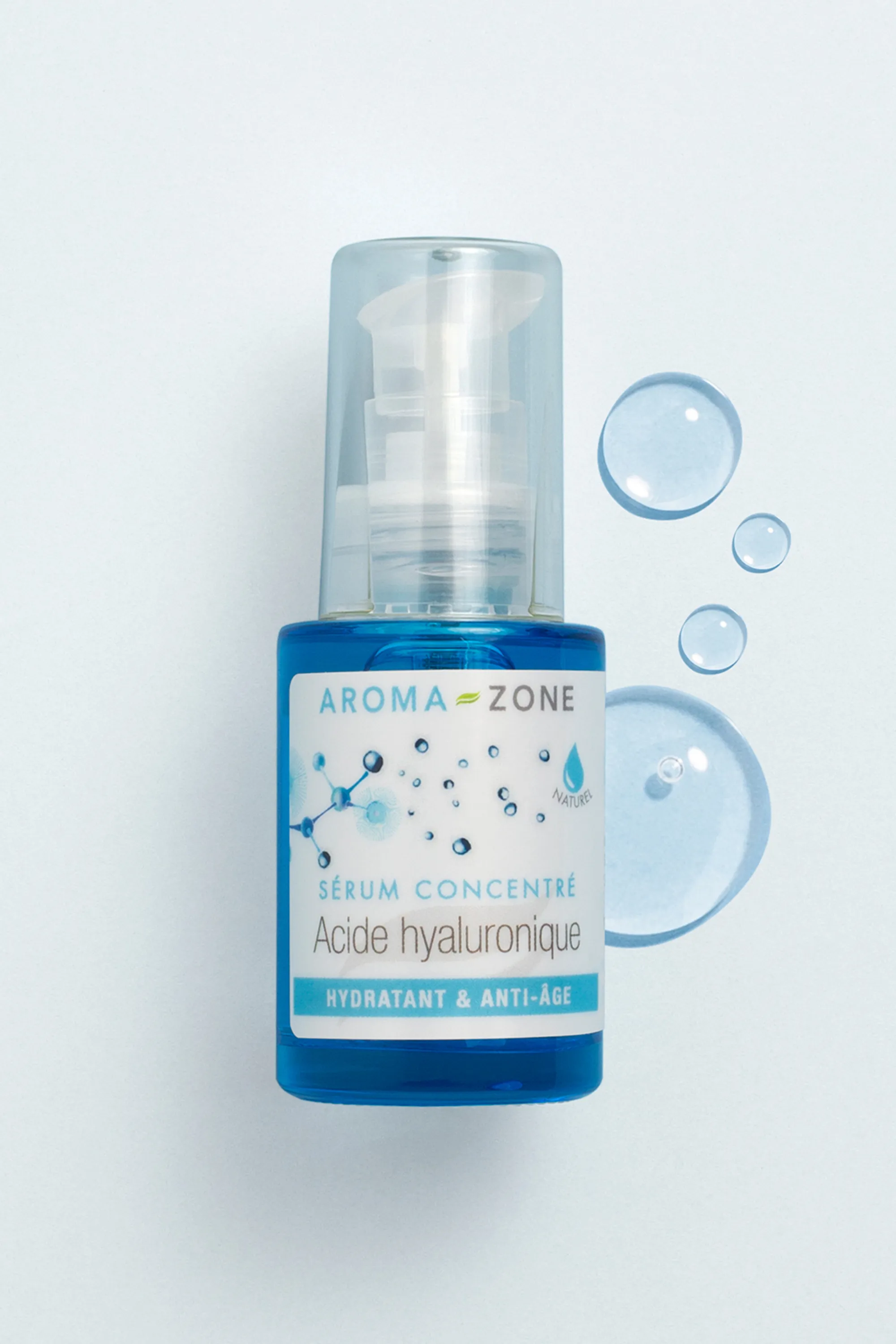 Aroma-Zone Sérum concentré d’acide hyaluronique 3,5% rechargeable-30 ml