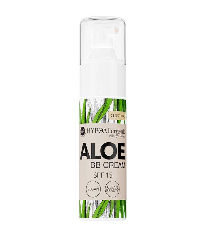 Bell - *Aloe* - BB Creme Hipoalergênico FPS15 - 03: Natural