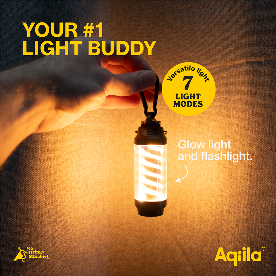 Aqiila - Lightbird G1 - Glødelampe og lommelygte