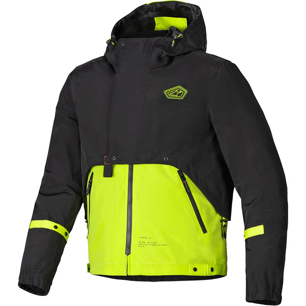 Alpinestars - Blouson Mootant Waterproof Noir / Jaune fluo