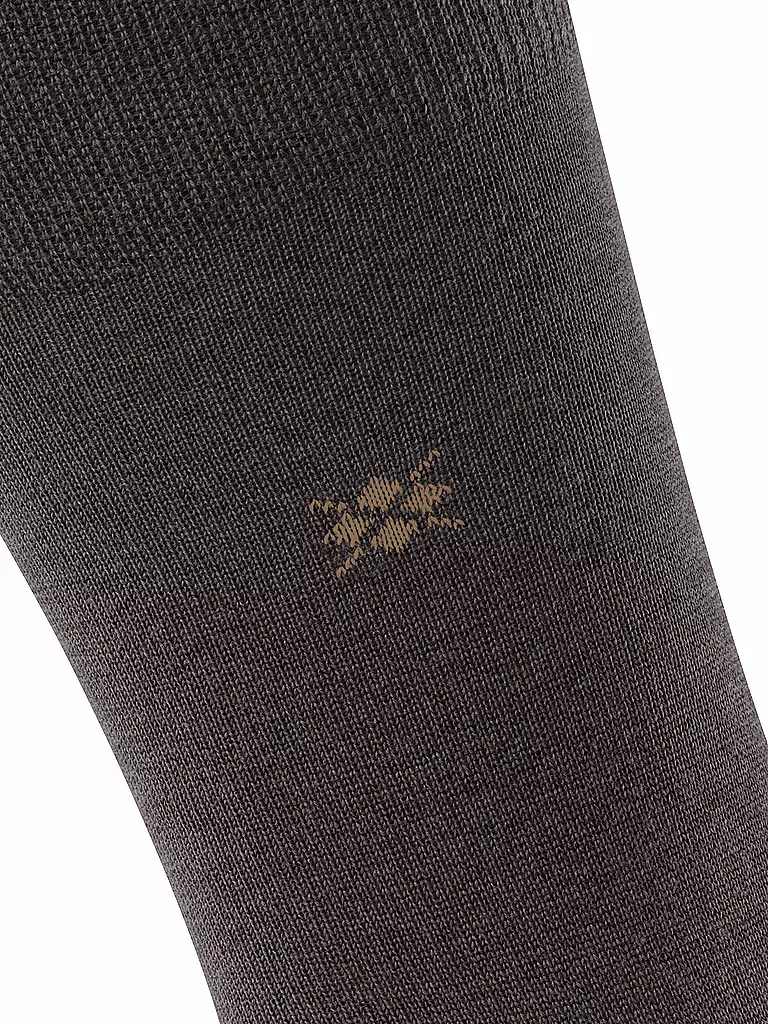 BURLINGTON Herren Socken LEEDS 40-46 brown mel braun