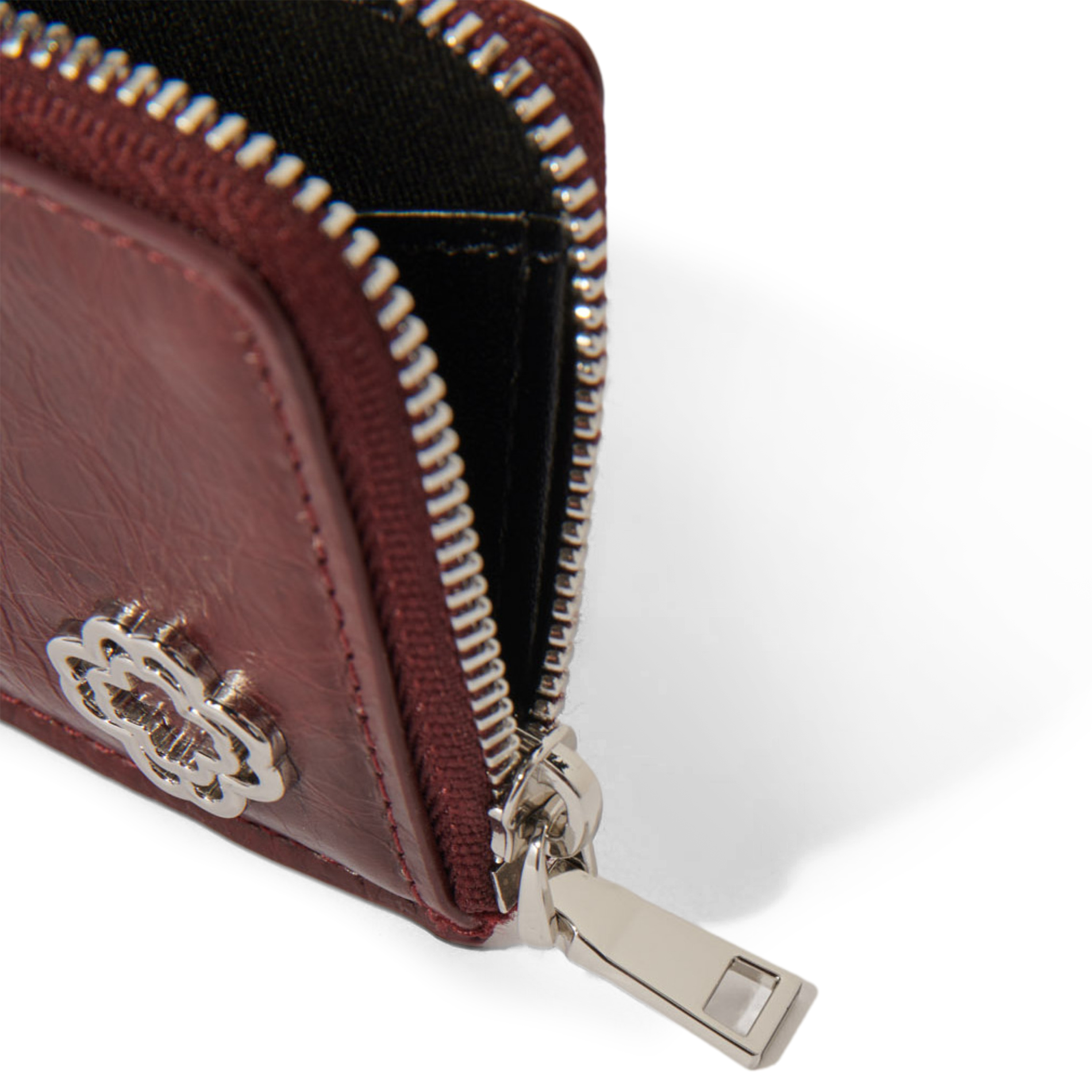 Porte-cartes en cuir | Rouge