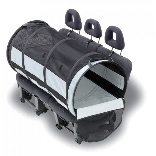 Transportadora preta para animais de estimação