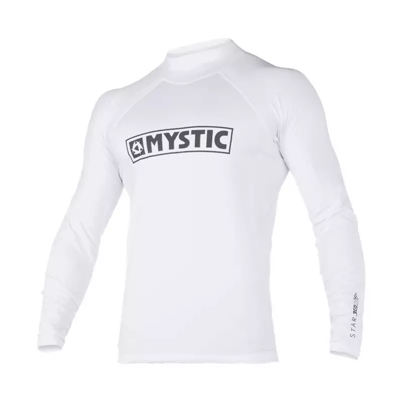 Lycra junior MYSTIC Star L/S Rashvest White