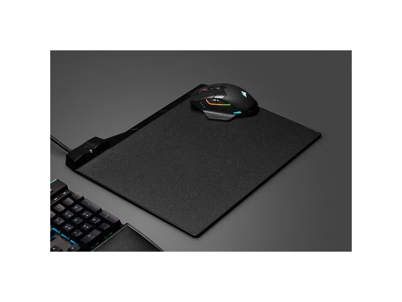 CORSAIR Gaming DARK CORE RGB PRO SE - Mus - optisk - 8 knapper - trådløs, kablet - USB, 2.4 GHz, Bluetooth 4.2 LE - sort