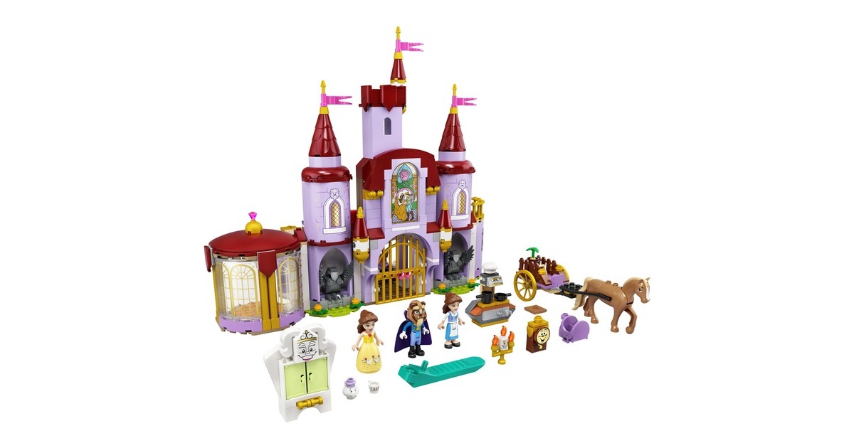 LEGODisney Princess - Belle en het Beest kasteel Constructiespeelgoed  (43196)