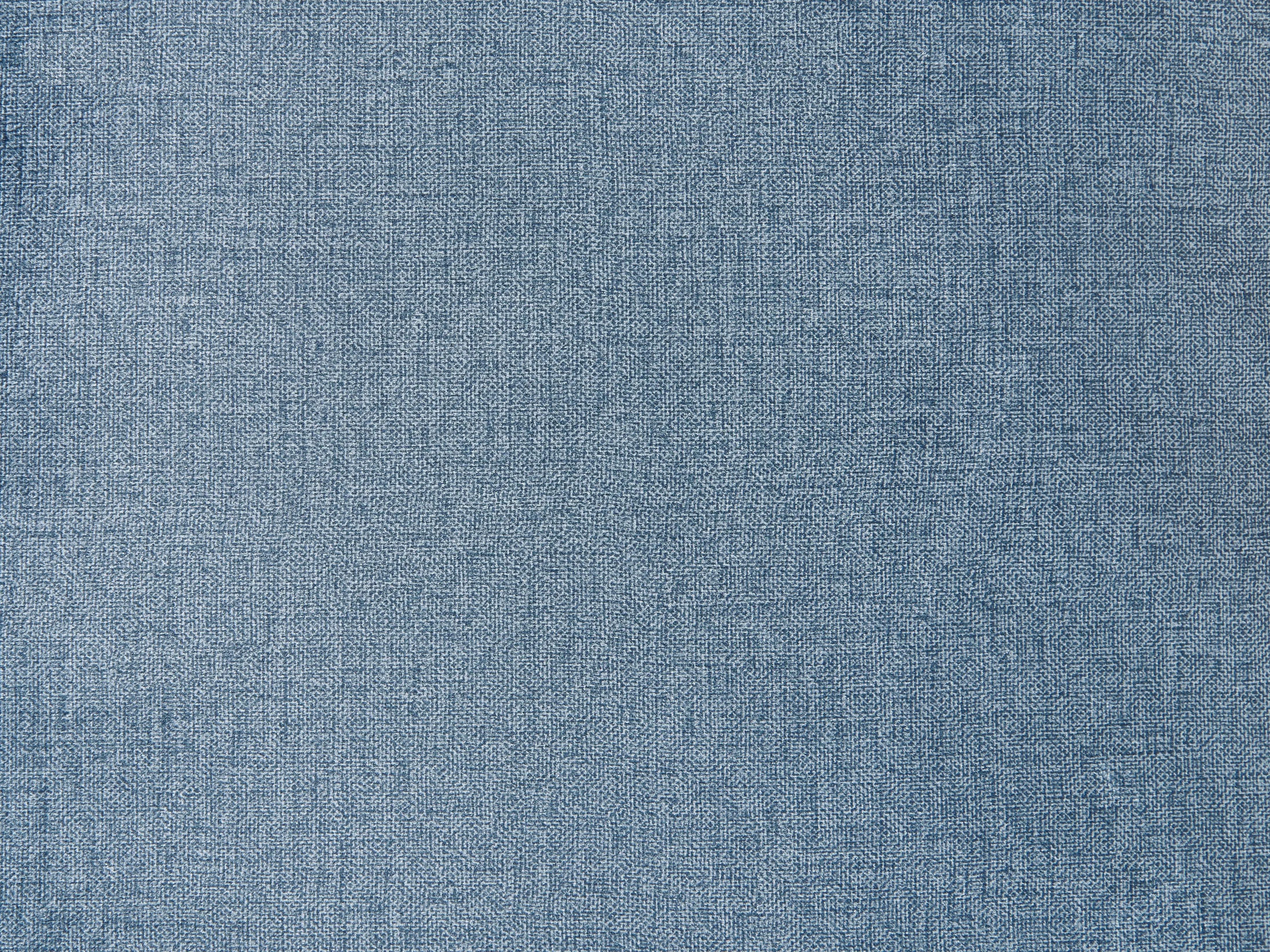 Bank 2-zits SALO Stof Blauw met tafels