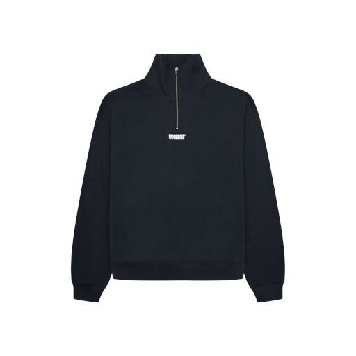 Woodbird Lee Half Zip Pullover, Navy, XL