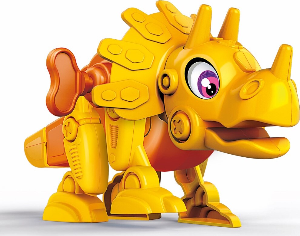 Clementoni - Triceratops Dinosaur Robot Legetøj Samlesæt