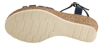 B&CO Damesandal med hæl Blå 4213103150 | Skoringen
