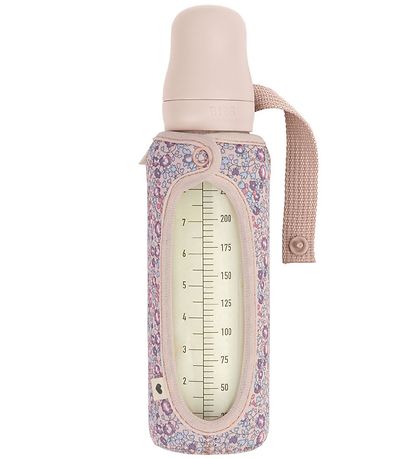 BIBS X Liberty Flaske Etui - Stor - Blåmster - Eloise Blush