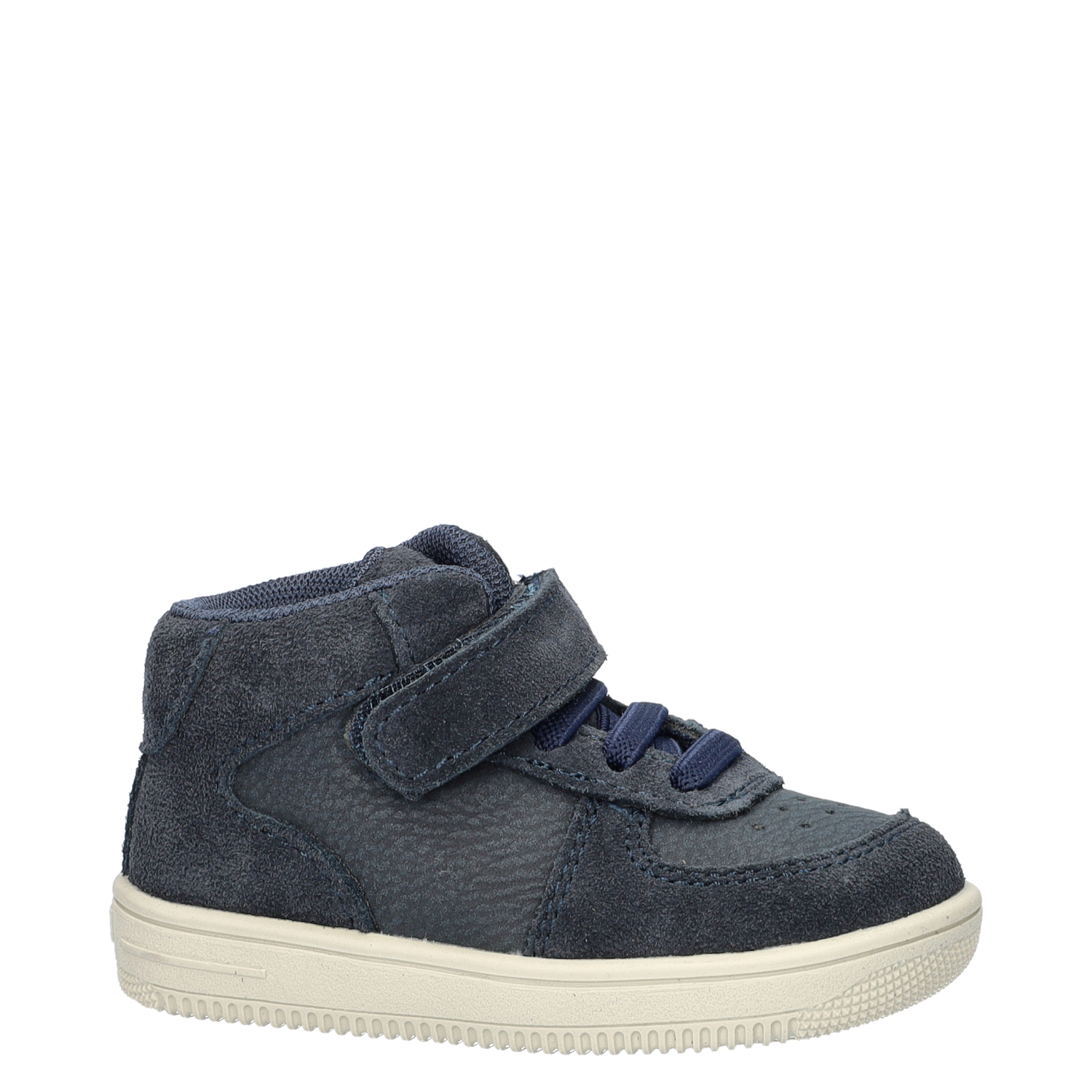 Kids jongens hoge sneaker Nelson Kids Blauw