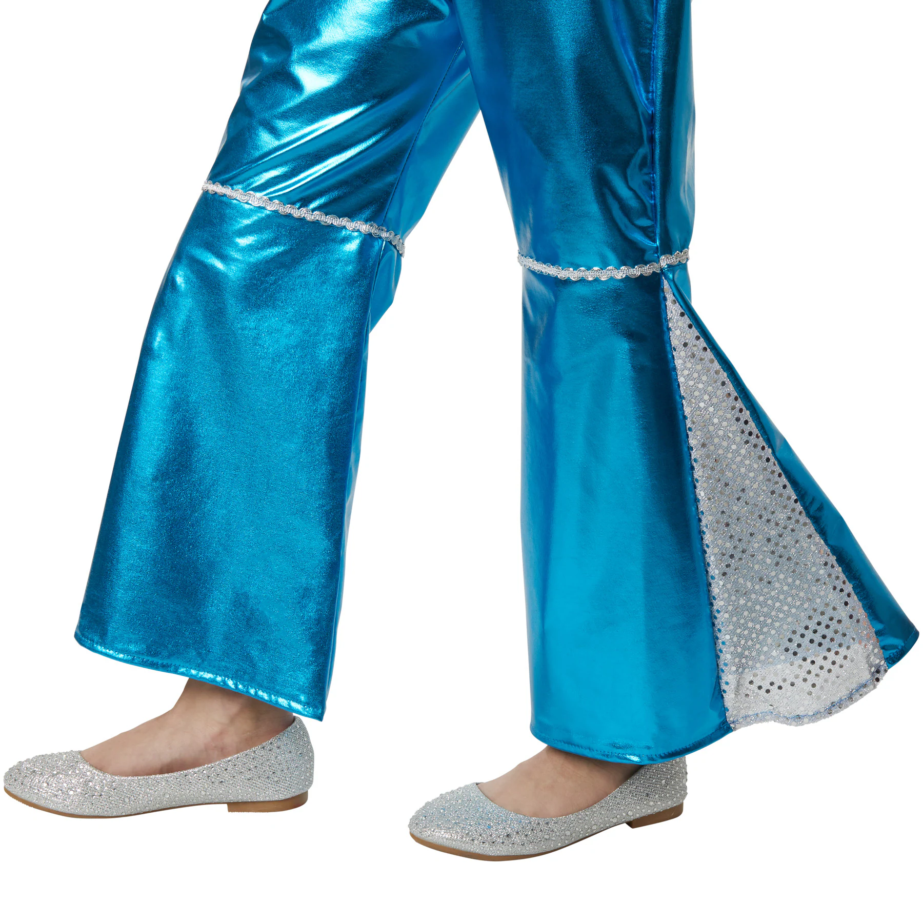 tectake® Mädchenkostüm Glitzerndes Disco Starlet