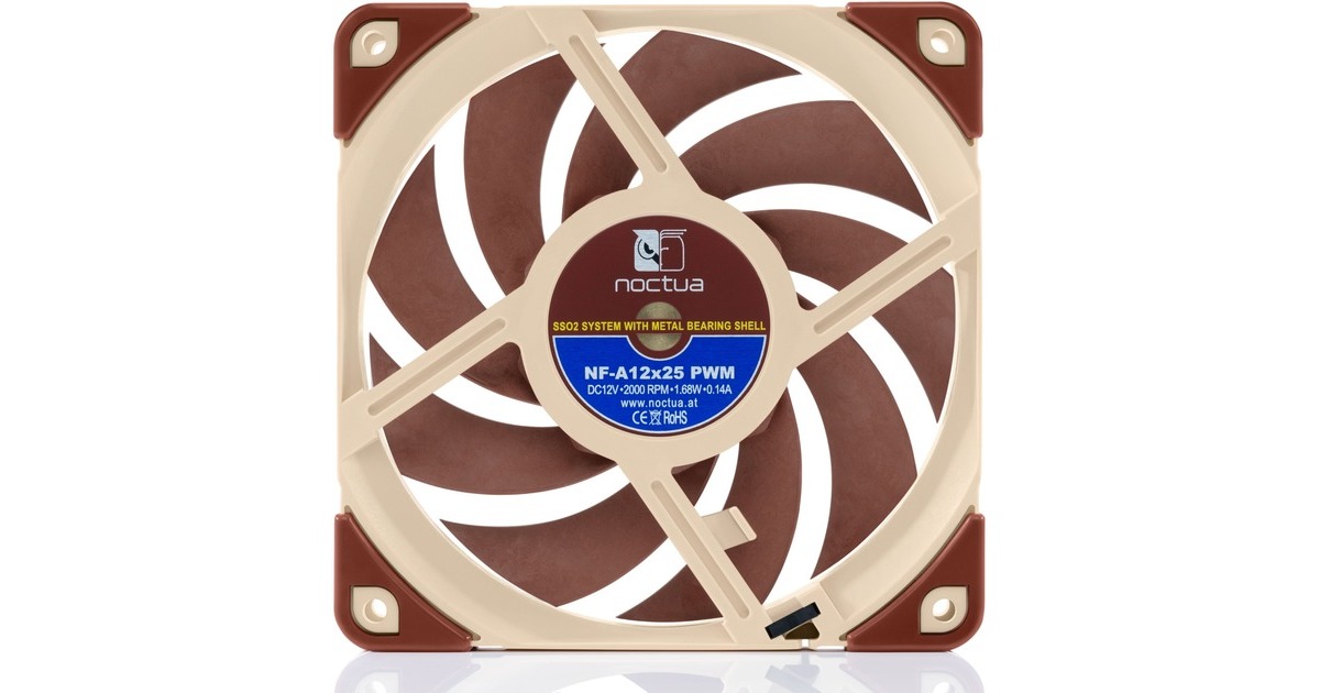 NoctuaNF-A12x25 PWM case fan  (120 x 120 x 25 mm)