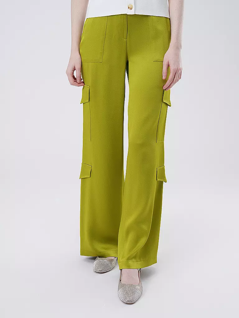 CAMBIO Cargohose AMELIE grün