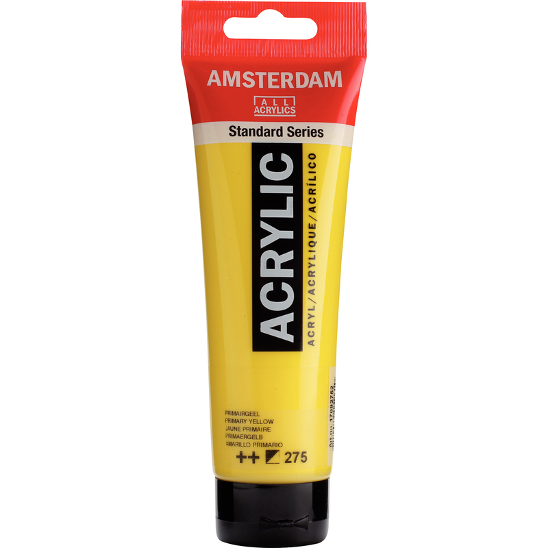 Amsterdam Acrylfarbe, 120 ml, primärgelb, 1 Stück