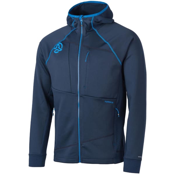 Veste polaire randonnée TERNUA SAKKET 2.0 HOOD JKT DARK MARINE